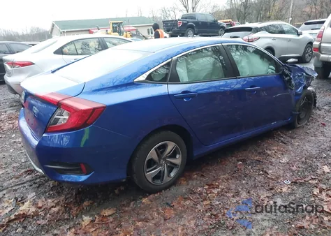 2020 Honda Civic Lx from USA, damaged, VIN 2HGFC2F62LH538256